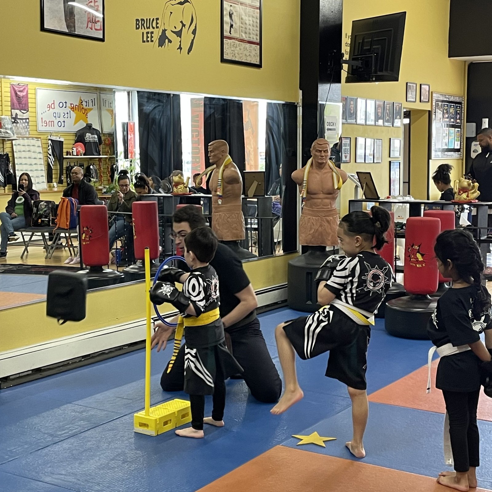 Kids training at The Martial Arts Training Center